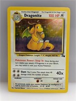 1999 Pokemon Fossil Dragonite Holo #4