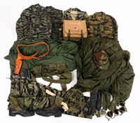 VIETNAM WAR CIVILIAN TIGER STRIPE UNIFORMS & GEAR