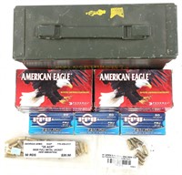 AMMO CAN OF MIXED .25 ACP AMMUNITION