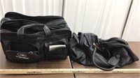 Leather brief case & Duffel bag