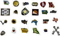 Lot of 24 Vintage Lapel Pins.