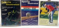 3 Signed Sports Illustrated-1961 Milton Glaser,