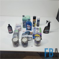 Assorted Automotive Painting Supplies