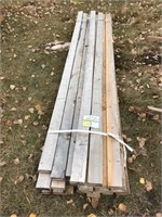 (26) 2” x 4” lumber. 10’ long. Weathered