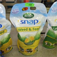 NEW SCOTTS SNAP PAC WEED & FEED