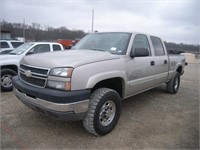 2005 Chevy 2500HD 4X4 quad cab pickup- IST