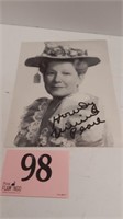 MINNIE PEARL SIGNED PHOTO 8X10