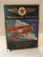 2005 Texaco Waco ASO Metal Bank Airplane