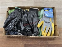 10 pair work gloves