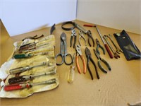 Misc Tools Pliers, Socket Drivers, Pry Bar