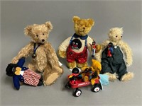 Collection of Miniature Teddys and Gollys