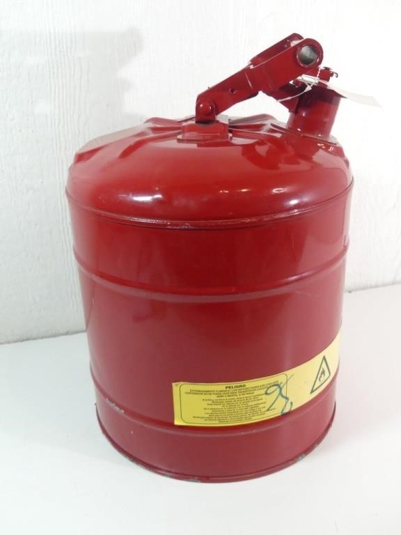 Justrite 5 Gallon Safety Can  Metal