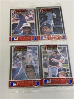1985 Donruss Action All Stars Pack LOT