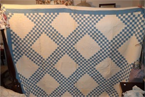 Handmade quilt (some stains) 81.5" X 93.5"