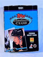 1991 Unopened Box Topps Stadium Hockey Club Cards