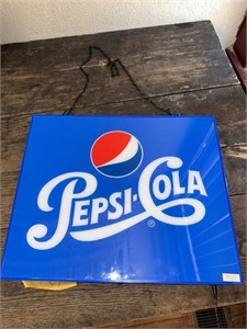 PEPSI COLA SIGN (2 SIDED)