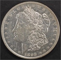 1893 MORGAN DOLLAR AU/BU