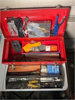 Stack-On Heavy Duty Toolbox Filled W/ Tools