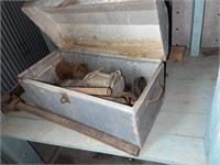 Metal Box with Contents