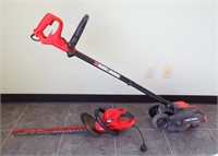 B&D ELECTRIC EDGER AND B&D ELECTRIC HEDGE TRIMMER