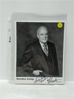 gordon jump autographed  photo