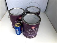 3 gallon de peinture / apprêt neuf ACCOLADE de