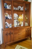 MidCentury China Cabinet w/dovetailed drawers 73