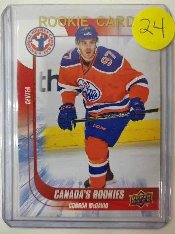 2015-16 Upper Deck Connor McDavid Rookie Card