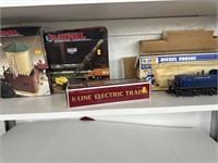 Vintage Lionel and Kline train items