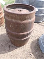 Rice Lake Brewing Co. Metal Barrel