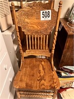 5 Oak Chairs(Den)