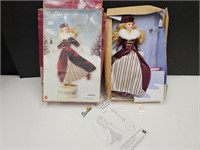 Victorian Ice Skater Barbie See Condition of Box