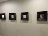 4 Mirrors in Hall