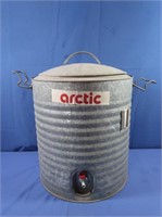 Vintage Artic Galvazized Water Cooler
