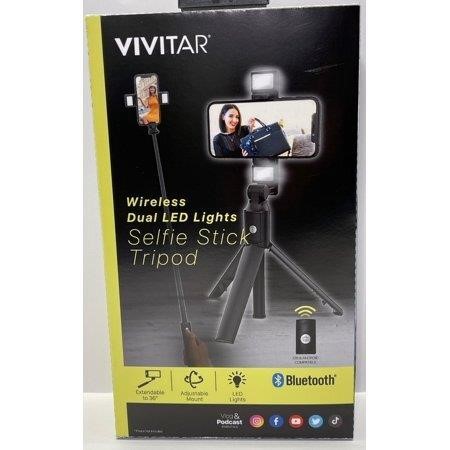 Vivitar Wireless Dual LED Light 36 Inch Extendable