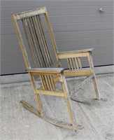 Wooden Rocking Chair Frame