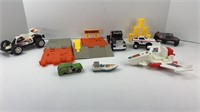 ASSTD TOYS INCLUDES EARLY MATCH BOX BOAT