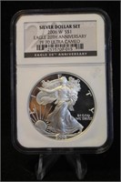 2006 West Point PF70 Ultra Cameo Silver Eagle