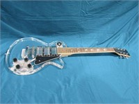 Clear Acrylic Electric Guitar