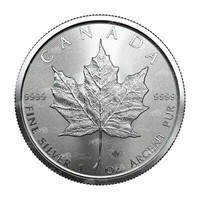 2022 1 oz Canadian Silver Maple Leaf