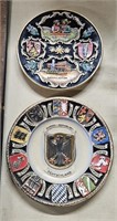Pair Of 1900s German Decorative Plates