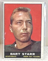 1961 Topps Bart Starr Rare Hall Of Fame