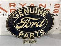 Vintage Ford Genuine Parts double sided paint tin
