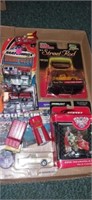 Lot with variety of toy cars some new
