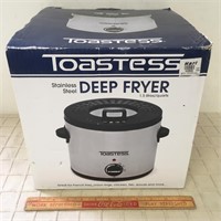 NEW STAINLESS STEEL DEEP FRYER-1.5 LITRES
