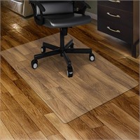 Kuyal Clear Chair mat for Hardwood Floor 30 x 48 i