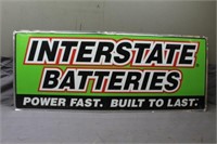 Interstate Battery Sign, Approx 5ftx2ft