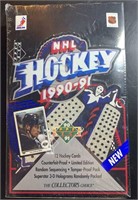 1st Year Sealed 1990 UD Hockey Card Box