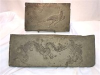 Chinese Reproduction Earthenware Panels for Stoves