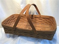 Collectible Longaberger Handwoven Signed Basket